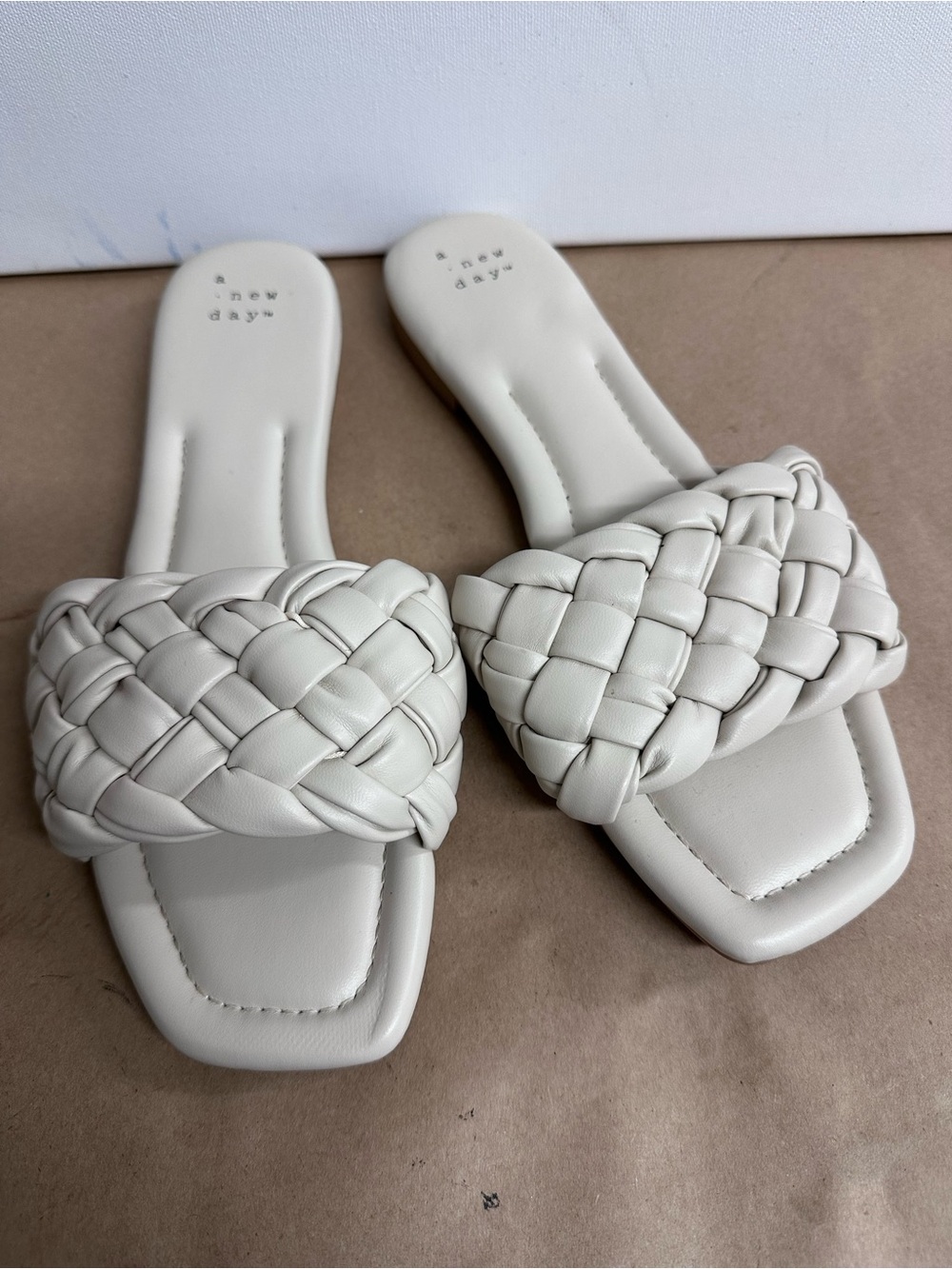 Target Braided Slide Sandals - Off-White